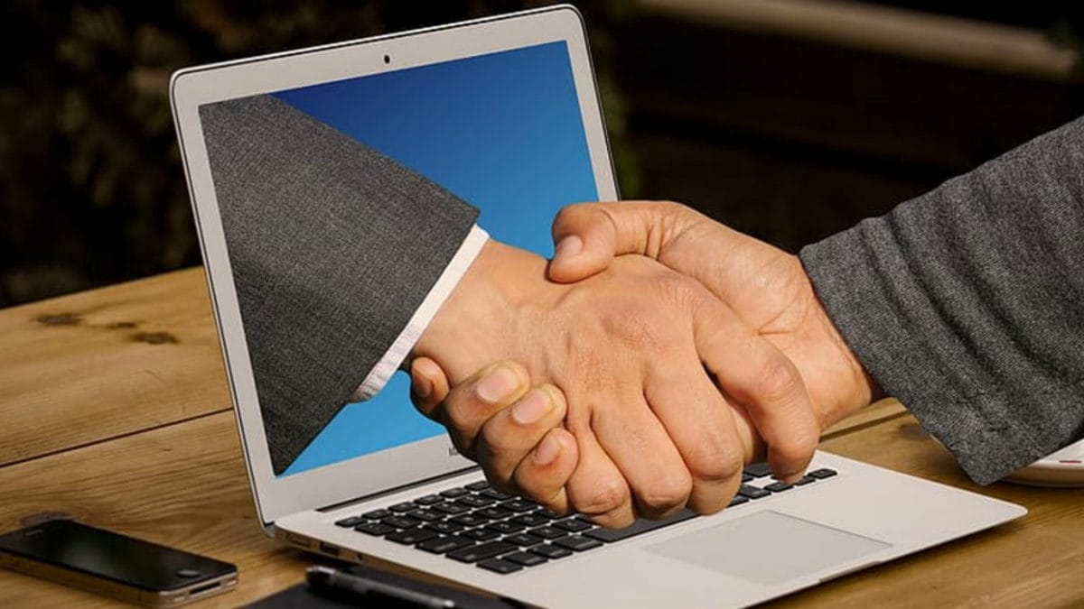 Virtual Handshake